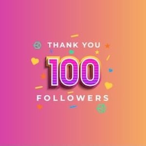 🥳Thank you so much!! Just hit 100 follower🙏🏻